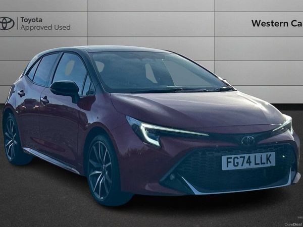 Toyota Corolla Hatchback, Petrol Hybrid, 2024, Red