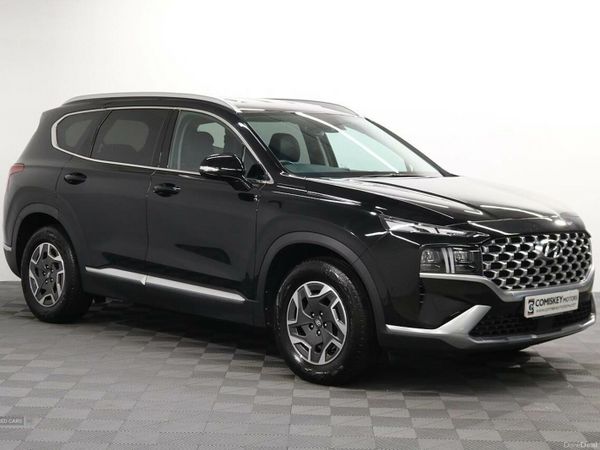Hyundai Santa Fe SUV, Petrol Hybrid, 2022, Black