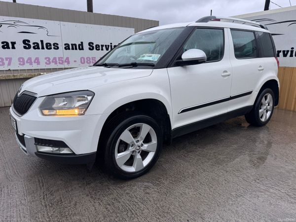 Skoda Yeti SUV, Diesel, 2014, White