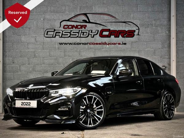 BMW 3-Series Saloon, Petrol Hybrid, 2022, Black