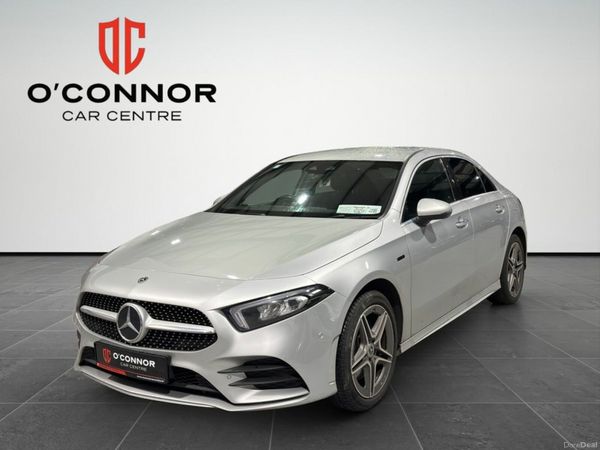 Mercedes-Benz A-Class Saloon, Petrol Plug-in Hybrid, 2021, Silver