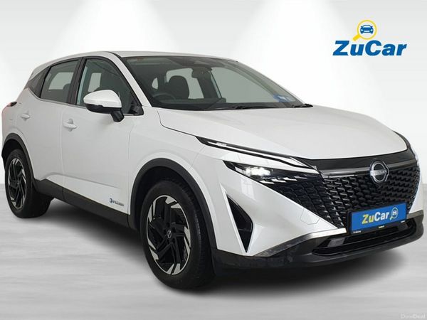 Nissan Qashqai MPV, Petrol Hybrid, 2025, White