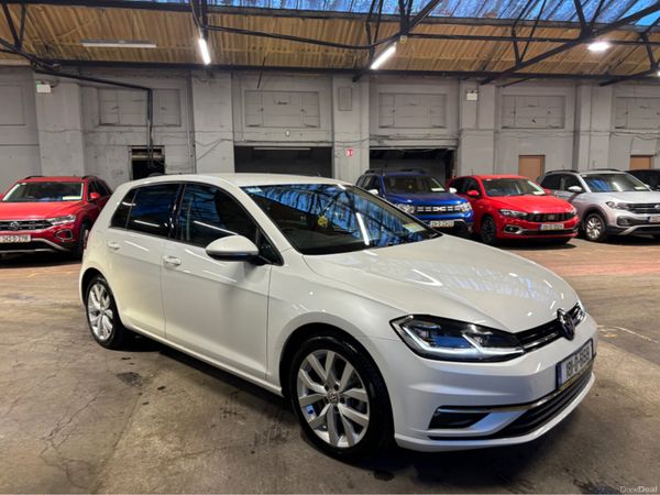 Volkswagen Golf Hatchback, Petrol, 2018, White