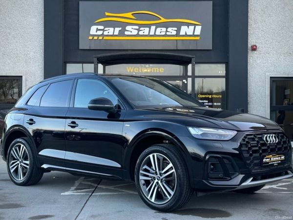 Audi Q5 SUV, Diesel Hybrid, 2022, Black