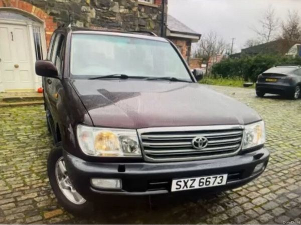 Toyota Land Cruiser SUV, Diesel, 2007, Red