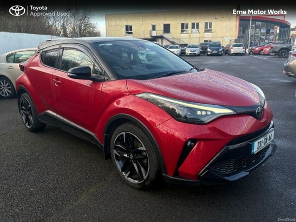 Toyota C-HR SUV, Petrol Hybrid, 2023, Red