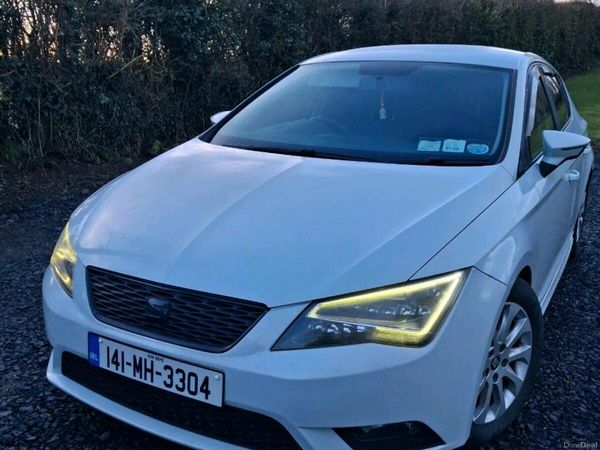 SEAT Leon Hatchback, Diesel, 2014, White