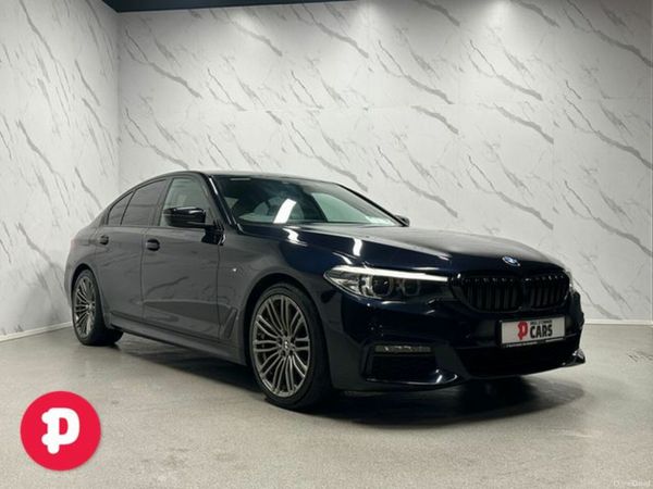 BMW 5-Series Saloon, Diesel, 2018, Black