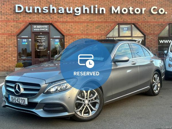 Mercedes-Benz C-Class Saloon, Diesel, 2015, Silver
