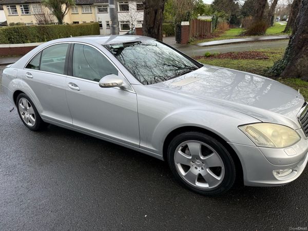 Mercedes-Benz S-Class Saloon, Petrol, 2007, Silver