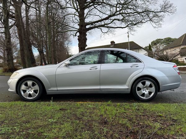 Mercedes-Benz S-Class Saloon, Petrol, 2007, Silver