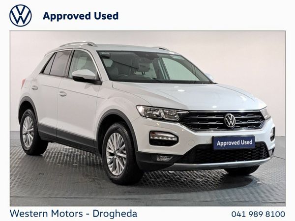 Volkswagen T-Roc SUV, Petrol, 2022, White