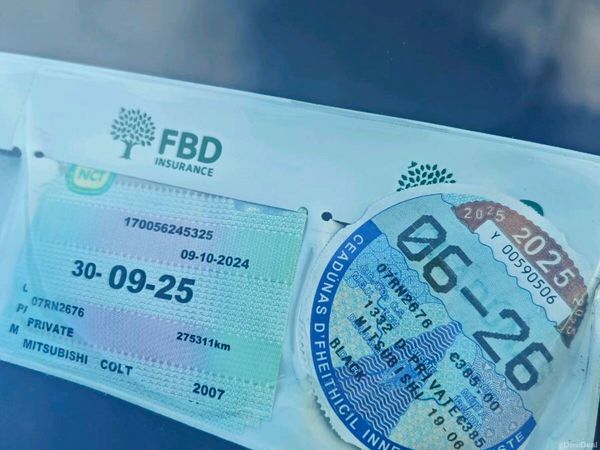 Mitsubishi Colt Hatchback, Petrol, 2007, Black