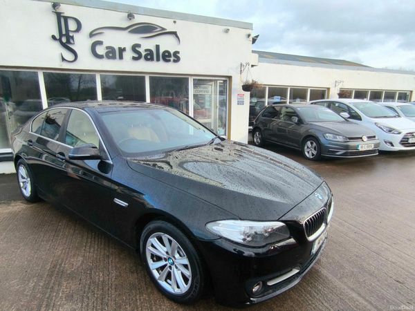 BMW 5-Series Saloon, Diesel, 2014, Black