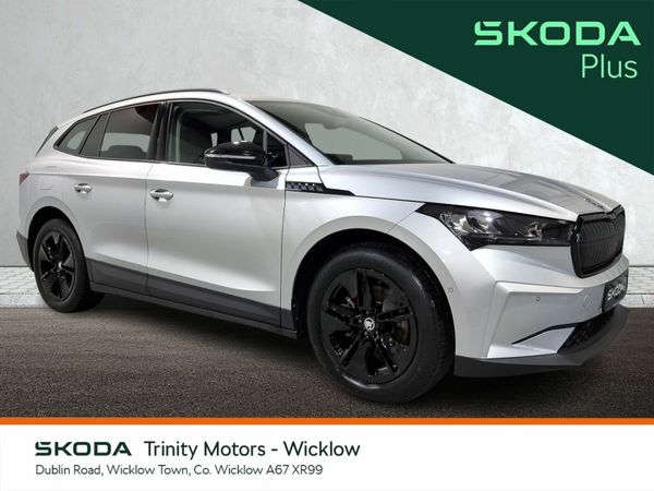Skoda Enyaq SUV, Electric, 2023, Silver