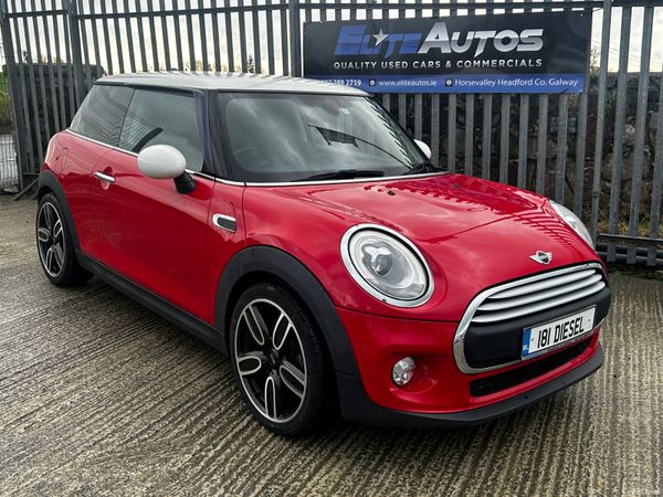Mini Cooper Hatchback, Diesel, 2018, Red