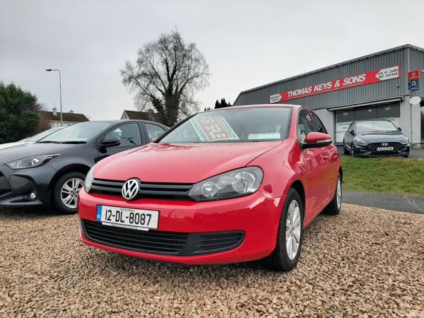 Volkswagen Golf Hatchback, Petrol, 2012, Red
