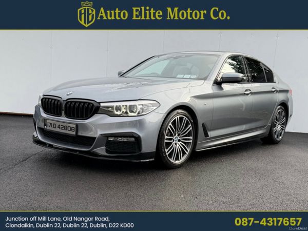 BMW 5-Series Saloon, Diesel, 2017, Grey