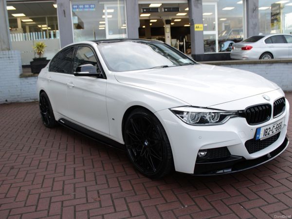 BMW 3-Series Saloon, Petrol Plug-in Hybrid, 2018, White