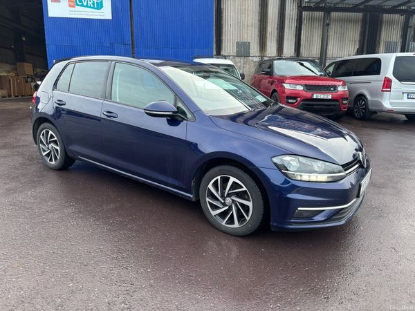 Volkswagen Golf Hatchback, Diesel, 2019, Blue