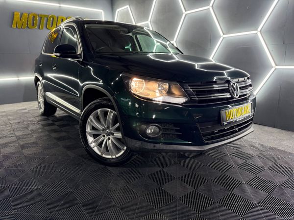 Volkswagen Tiguan SUV, Diesel, 2014, Green