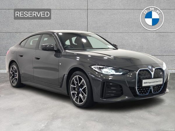 BMW i4 Hatchback, Electric, 2023, Grey