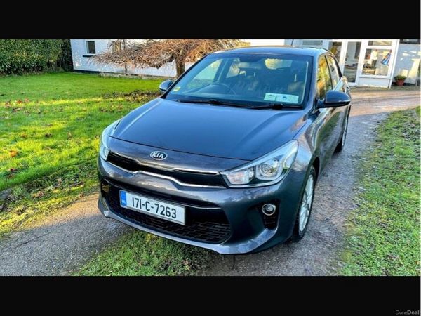 Kia Rio Hatchback, Petrol, 2017, Grey