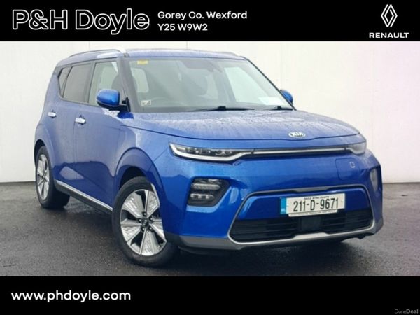 Kia Soul Hatchback, Electric, 2021, Blue