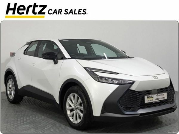 Toyota C-HR SUV, Petrol Hybrid, 2024, White