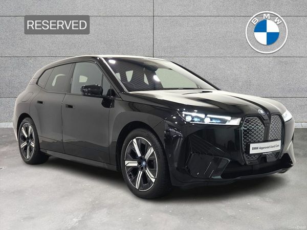 BMW iX SUV, Electric, 2023, Black