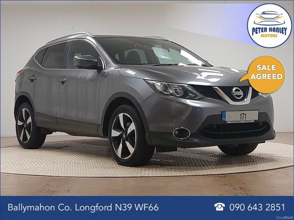 Nissan Qashqai SUV, Diesel, 2017, Grey