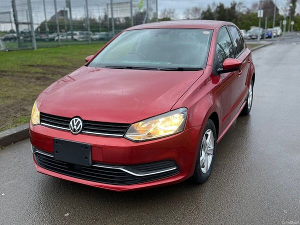 Volkswagen Polo Hatchback, Petrol, 2016, Red