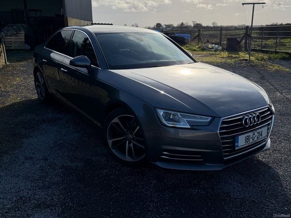 Audi A4 Saloon, Diesel, 2018, Grey