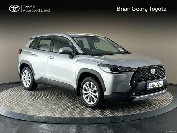 Toyota Corolla Cross SUV, Petrol Hybrid, 2024, Grey