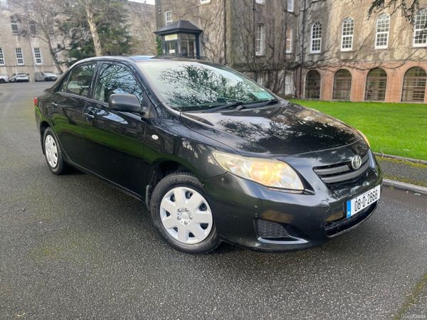 Toyota Corolla Saloon, Petrol, 2008, Black