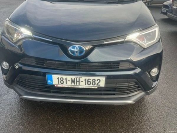 Toyota RAV4 SUV, Petrol Hybrid, 2018, Blue