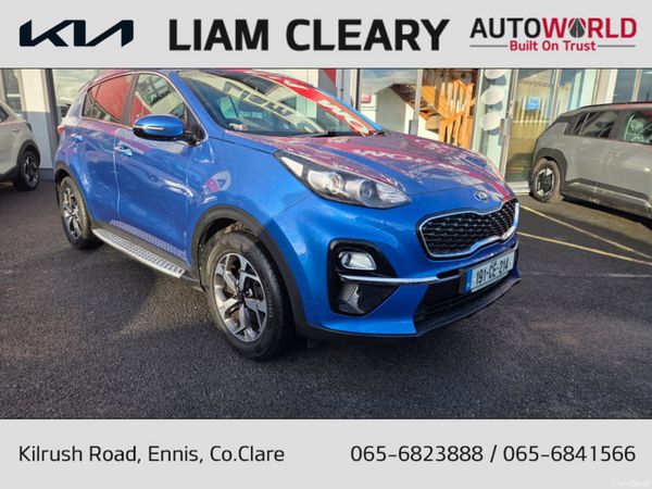 Kia Sportage MPV, Diesel, 2019, Blue