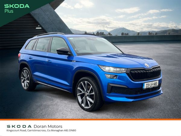 Skoda Kodiaq Estate, Diesel, 2023, Blue