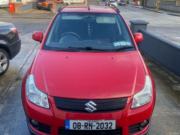 Suzuki SX4 SUV, Petrol, 2008, Red