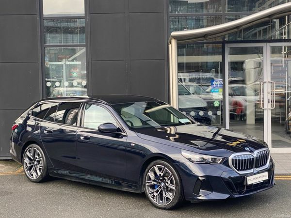 BMW 5-Series Estate, Petrol Plug-in Hybrid, 2025, Black