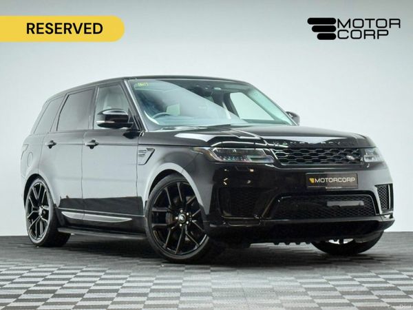 Land Rover Range Rover Sport SUV, Petrol Plug-in Hybrid, 2020, Black
