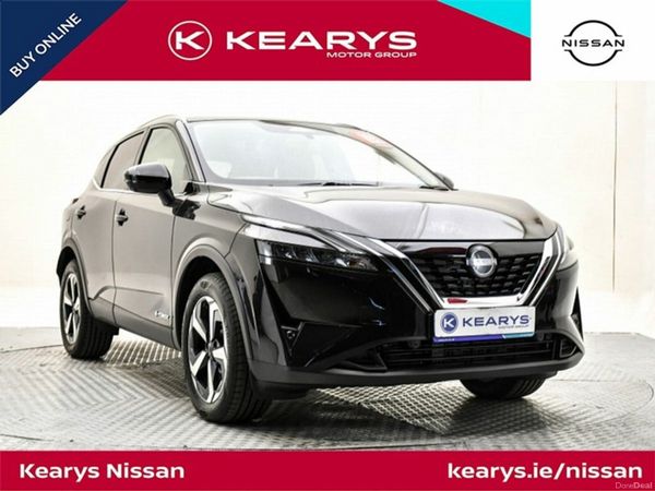 Nissan Qashqai SUV, Petrol Hybrid, 2023, Black