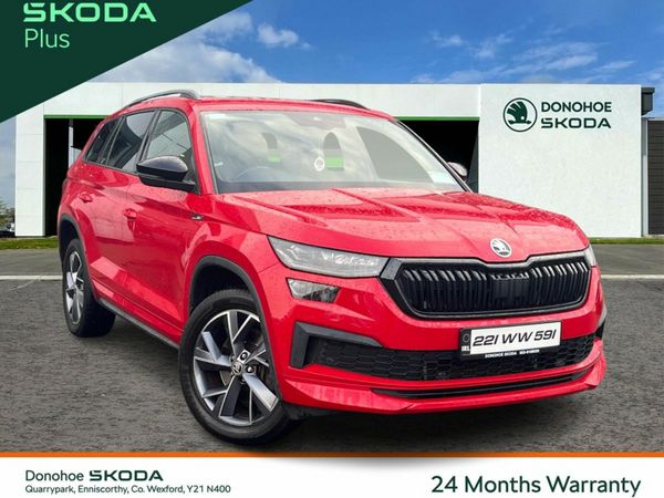Skoda Kodiaq SUV, Diesel, 2022, Red