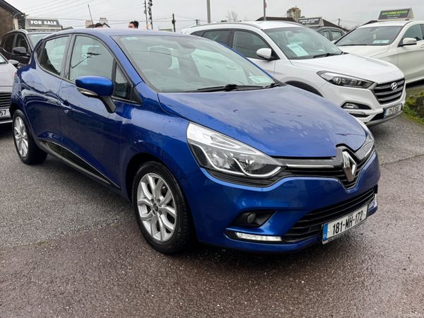 Renault Clio Hatchback, Petrol, 2018, Blue