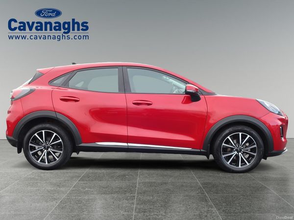 Ford Puma MPV, Petrol Hybrid, 2024, Red
