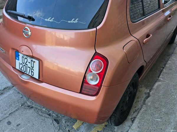 Nissan Micra Hatchback, Petrol, 2002, Orange