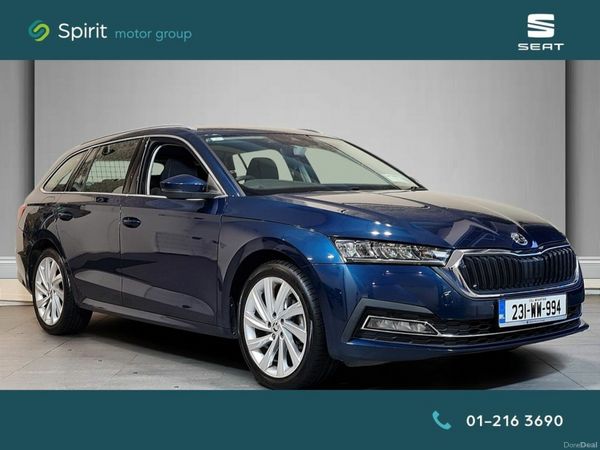 Skoda Octavia Estate, Diesel, 2023, Blue