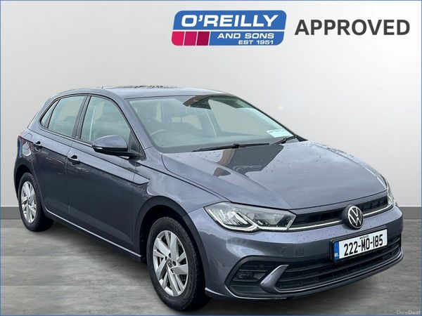 Volkswagen Polo Hatchback, Petrol, 2022, Grey