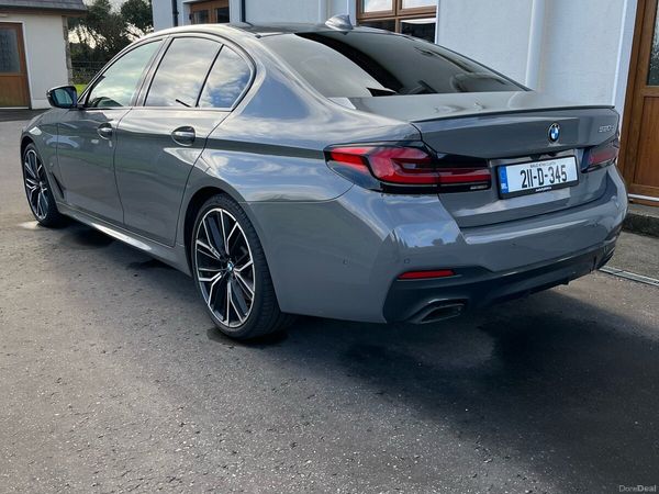 BMW 5-Series Saloon, Diesel, 2021, Grey