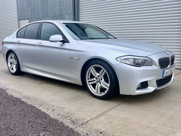 BMW 5-Series Saloon, Diesel, 2013, Silver